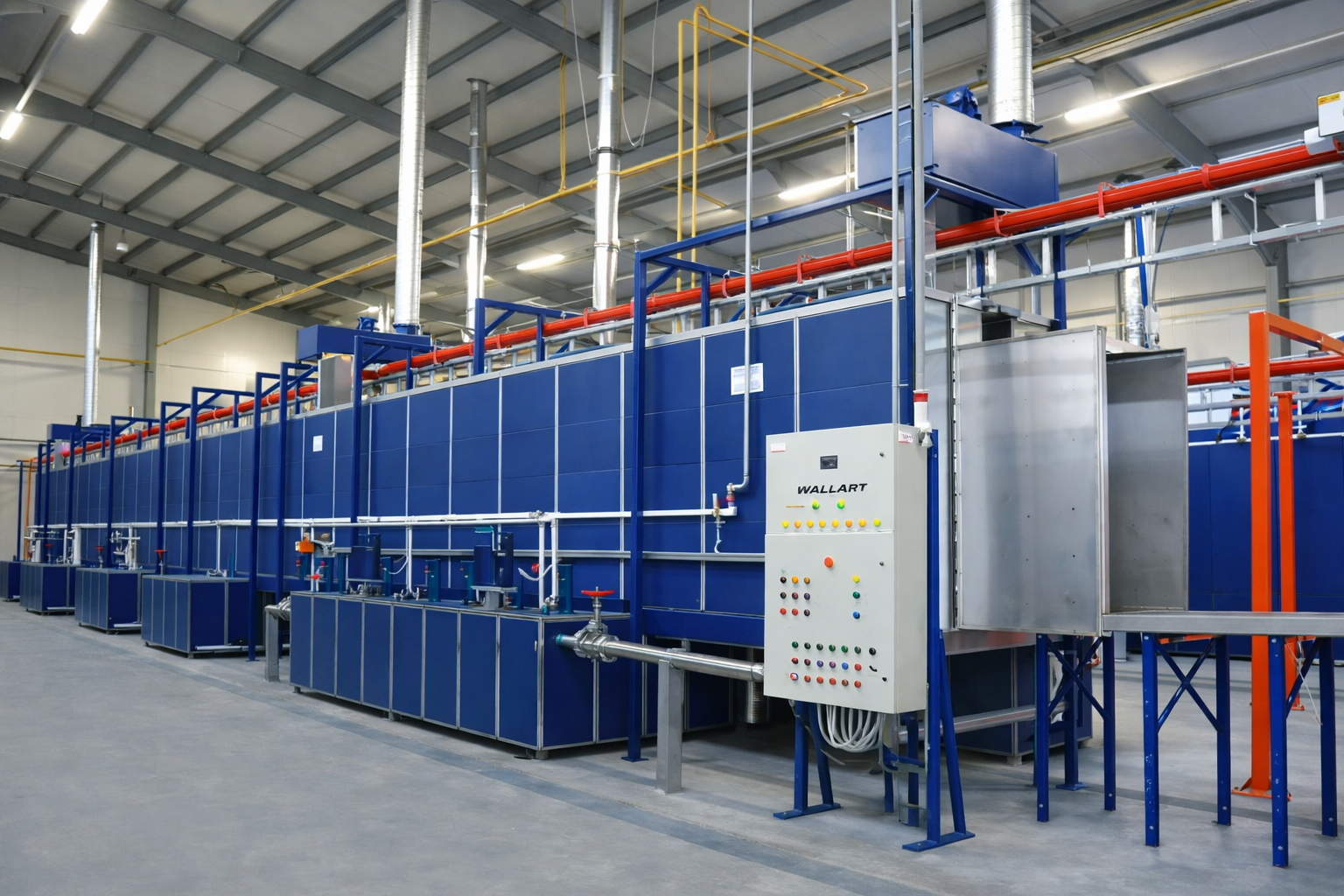7 Tank Chemical Treatment Plant