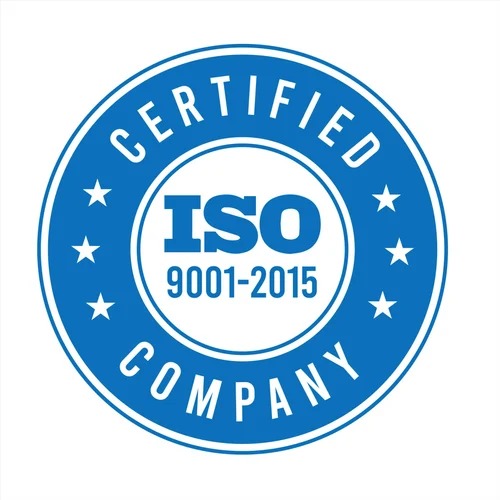 ISO 9001:2015 Certified Company