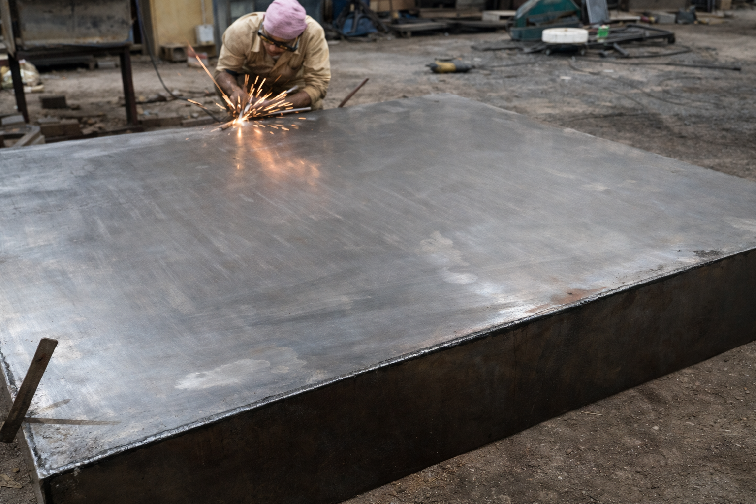 Buffing Work